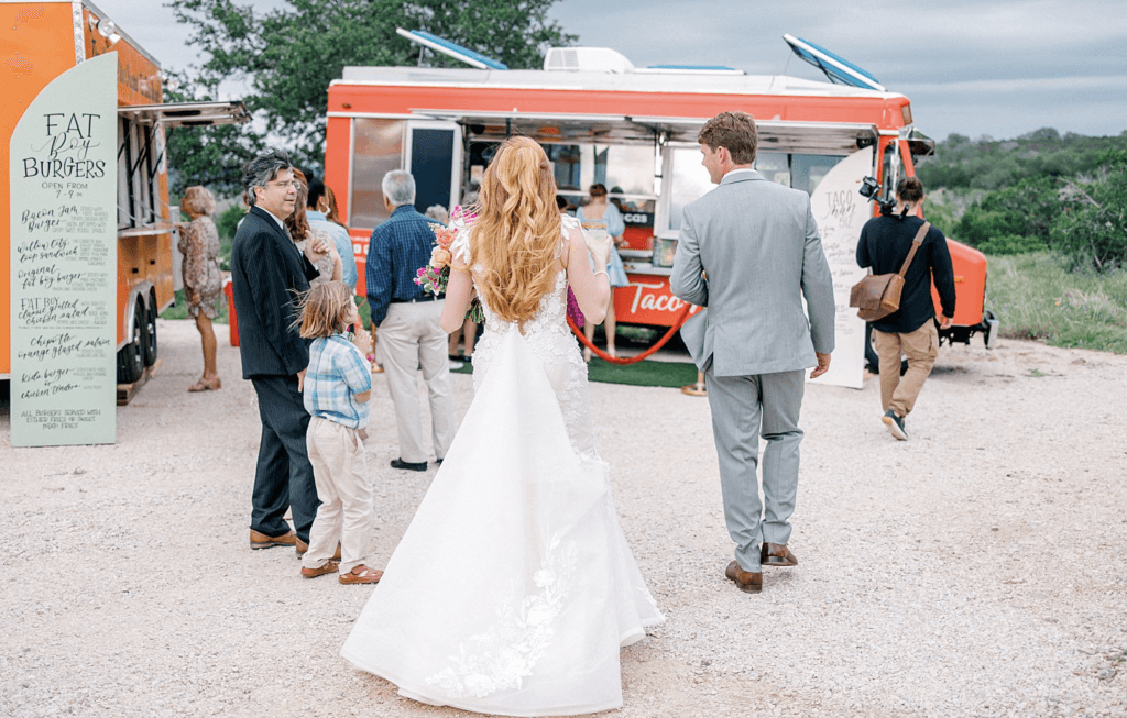 Burger til bryllup